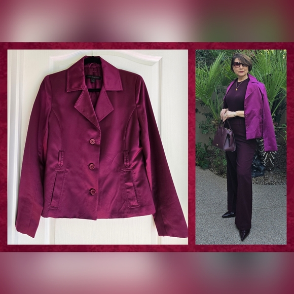 Express Jackets & Blazers - 💜Express Design Studio Purple Blazer, Size S